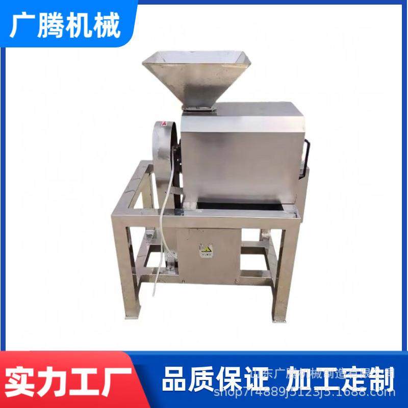 不锈钢打果浆设备大型果蔬去核双道打浆机芒果榴莲打浆机械