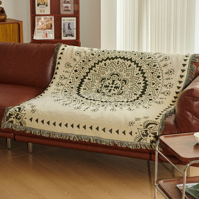 挂毯挂布背景墙装饰露营油画感