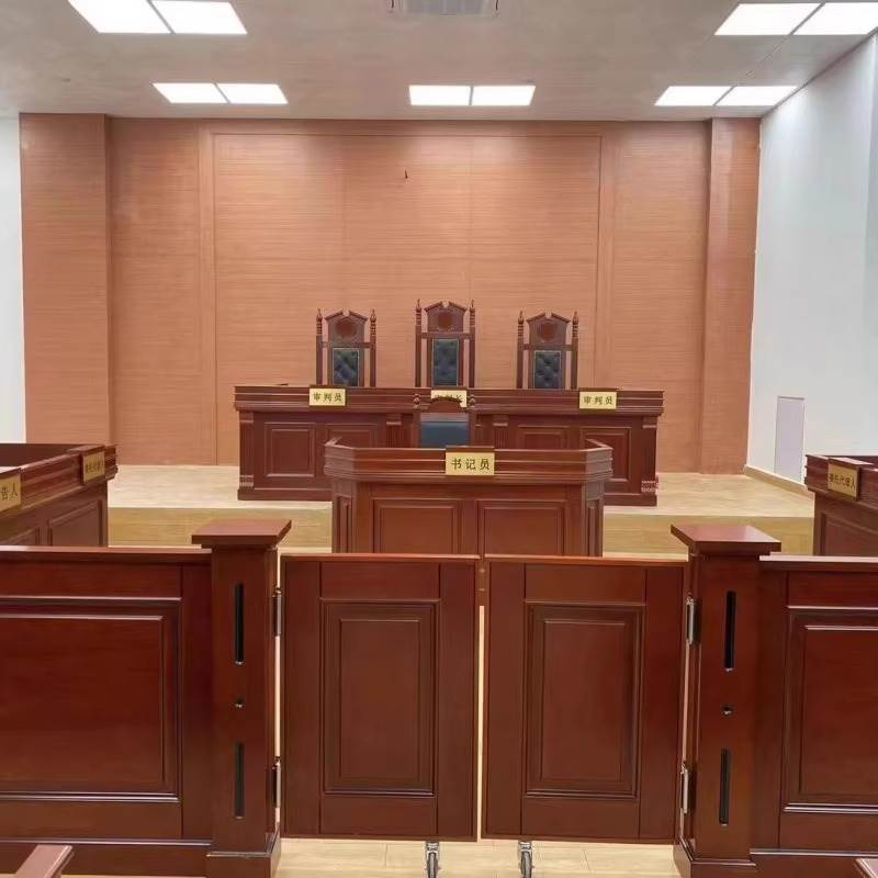 法庭法官桌椅审判桌椅审判台主席台模拟法庭法院家具书记桌诉讼桌