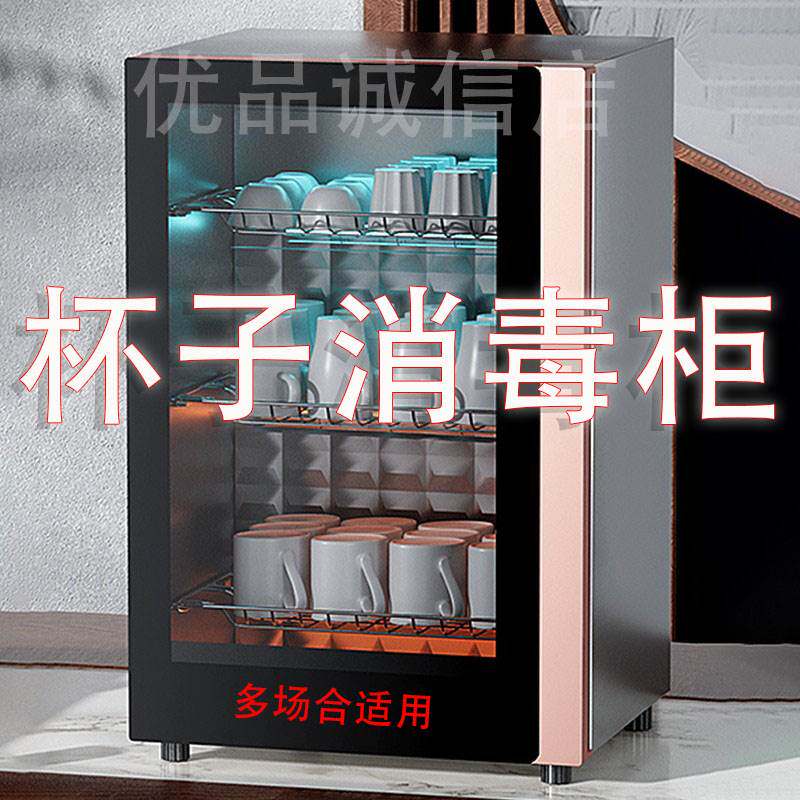 杯子专用消毒柜茶楼幼儿园茶水杯玻璃杯啤酒杯等杯子收纳消毒柜子