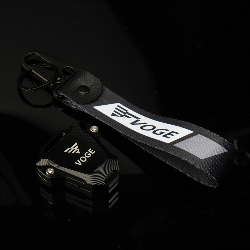 适用无极DS525 525DSX Q250改装铝合金钥匙壳钥匙绳带装饰配件