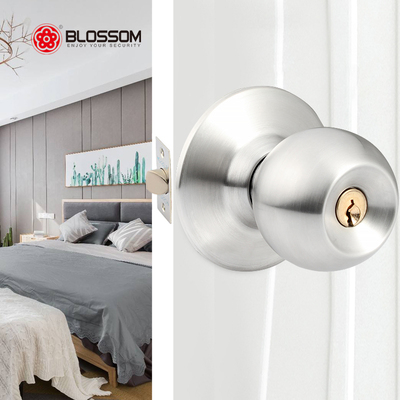 梅花锁blossom不锈钢球形锁室内外门锁办公门锁浴室门锁木门锁587