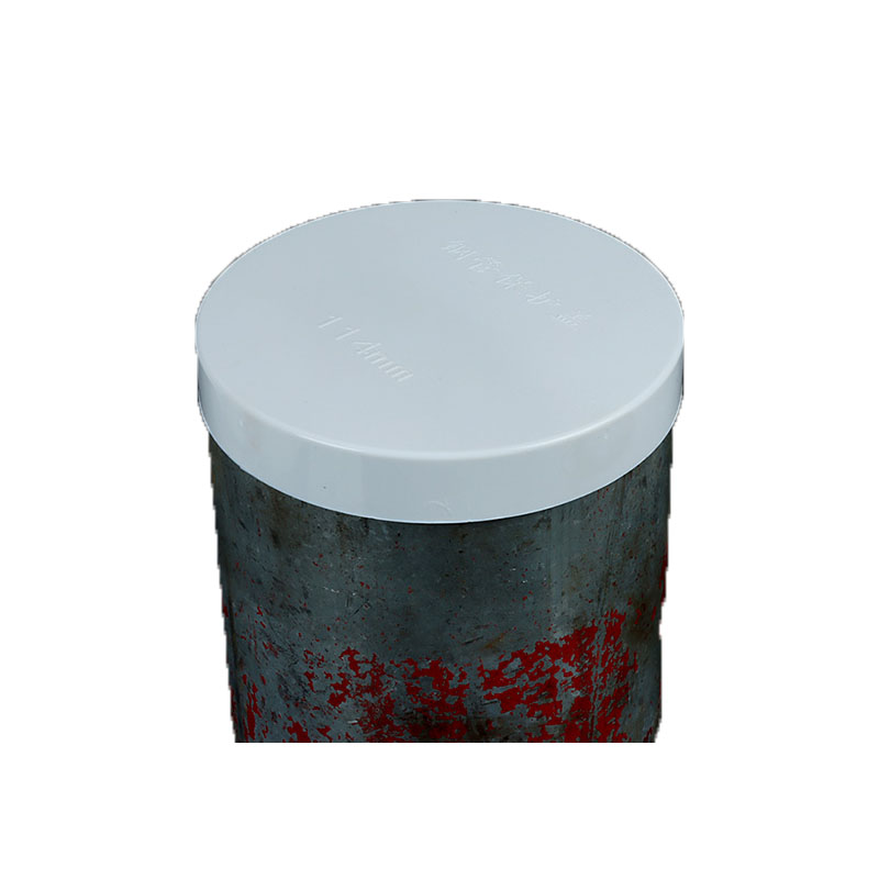 PVC钢管保护盖 管帽 钢管堵头封头铁管堵盖6076 89 114 140 165mm