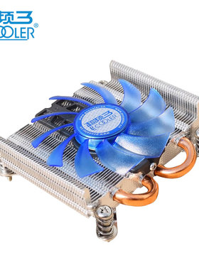 超频三刀锋S85下压式散热器12代1700风冷风扇1U电脑ITX小机箱HTPC