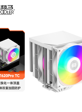 超频三RT620Pro TC台式CPU散热器ARGB双塔一体顶盖电脑散热风冷