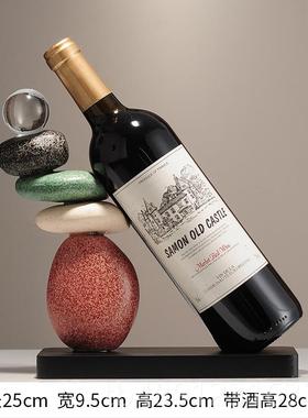 正品时来运高转红酒架酒柜视柜轻奢档高端大气家居餐装饰电品边柜