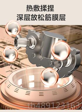 正品室摩享时颈椎按摩器家肩用颈热敷按摩仪办公揉捏斜方肌送礼光