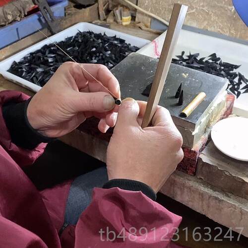 正品轩义堂直播专笔毛拍小楷中楷大楷笔狼毛毫兼毫羊毫作品级书法
