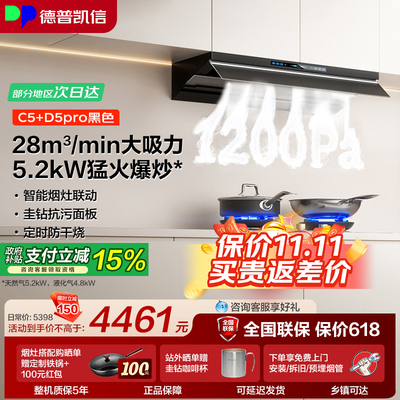 德普凯信大吸力烟灶套装