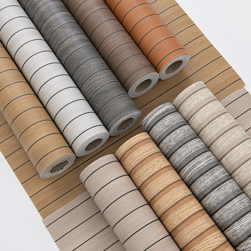 现代简约自粘墙纸格栅墙贴