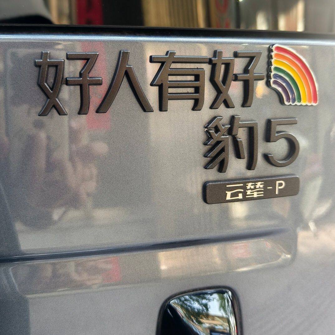 好人有好豹申公豹豹巴士汽车标贴