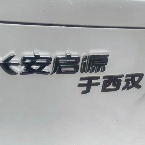 长安启源不锈钢材质汽车车贴3D立体个性创意车尾贴定制