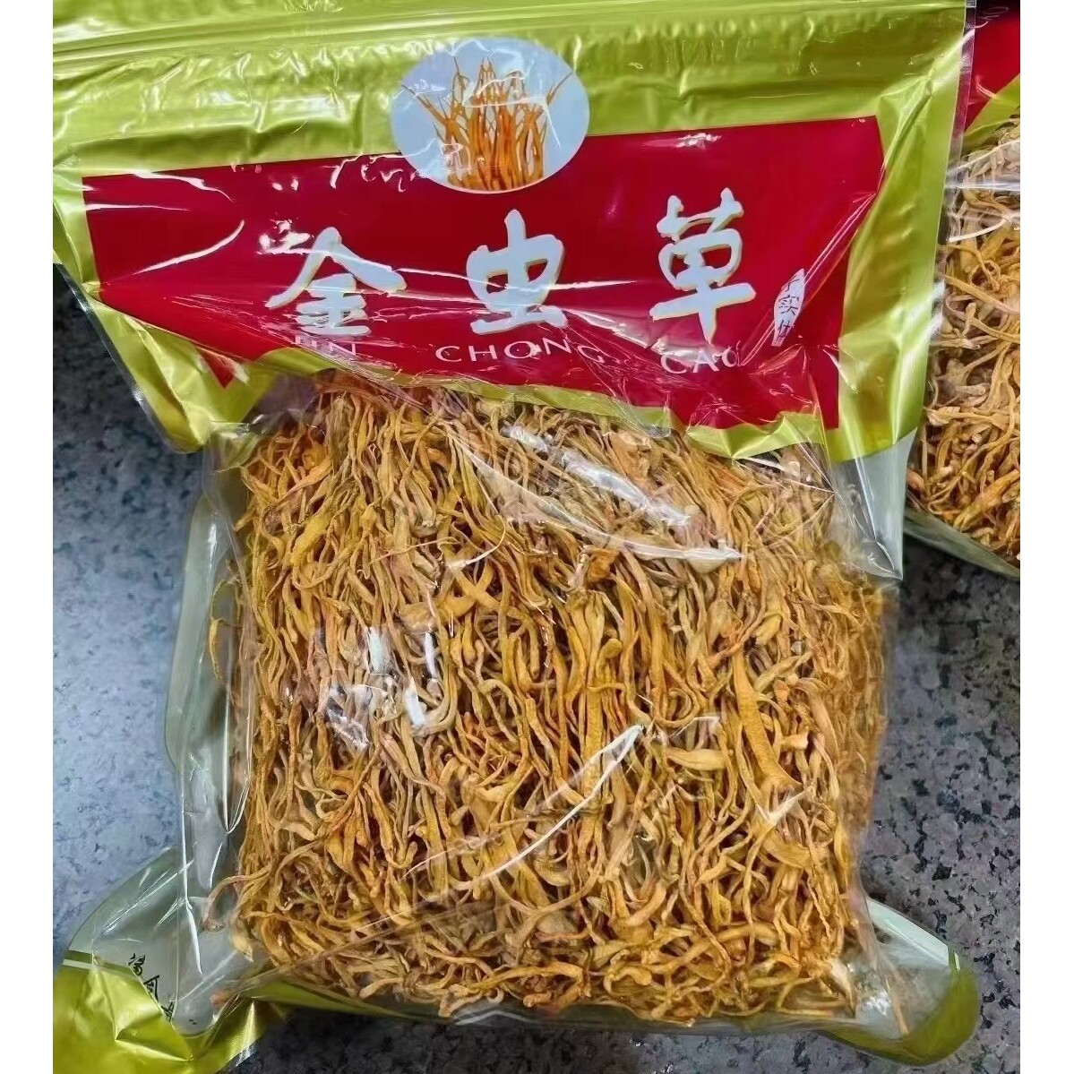 新摘无硫虫草花干货 蛹虫草 子实体北虫草金虫草无硫煲汤材料500g