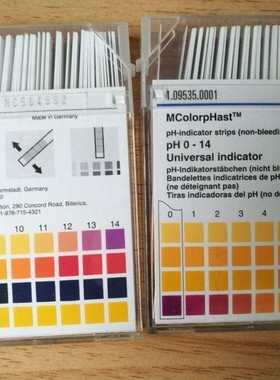 Merck默克MQuant PH试纸1.09542.0001 1.09543.0001