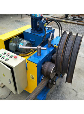 青科牌 5轮立式盘圆机 C型钢h型钢弯拱机 槽钢角钢卷圆机 供应