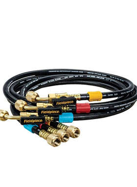 Fieldpiece HR3BM迷你分体球阀冷媒软管3件套