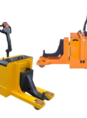 定制A字架步行式电动牵引车 小型 3 5 6t大吨位电动牵引拖车头8t