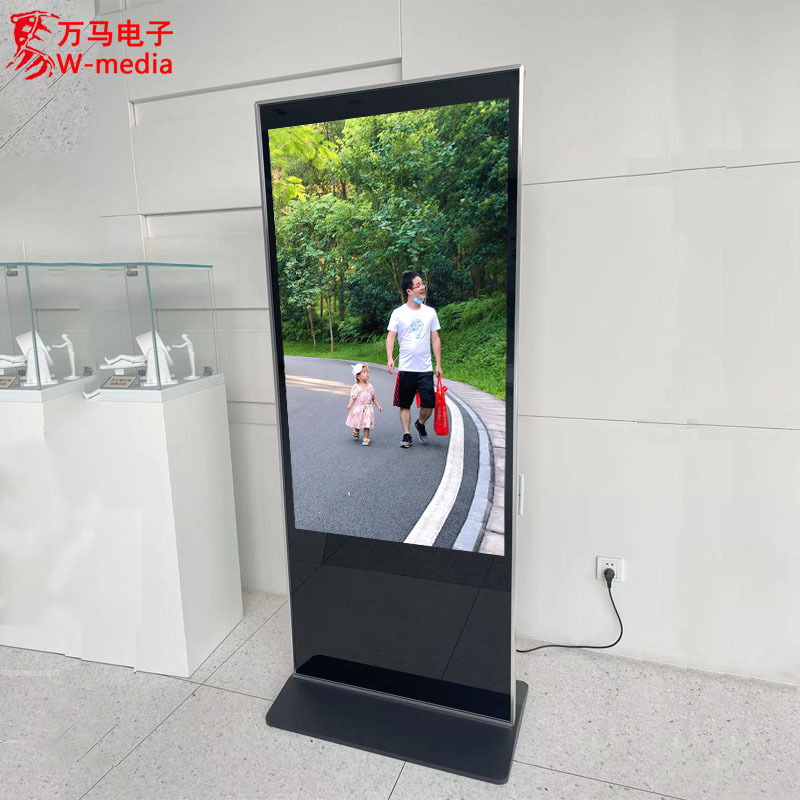 43寸立式迎宾广告机 液晶显示屏工厂循环滚动播放器宣传广告品质