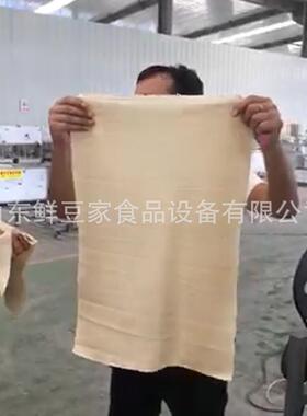 广西千张机干豆腐机器商用厂家大型不锈钢全自动干豆腐机生产线