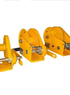 矿用手摇卷扬机  重量轻矿用手摇卷扬机 转动平稳2.5T手摇卷扬机