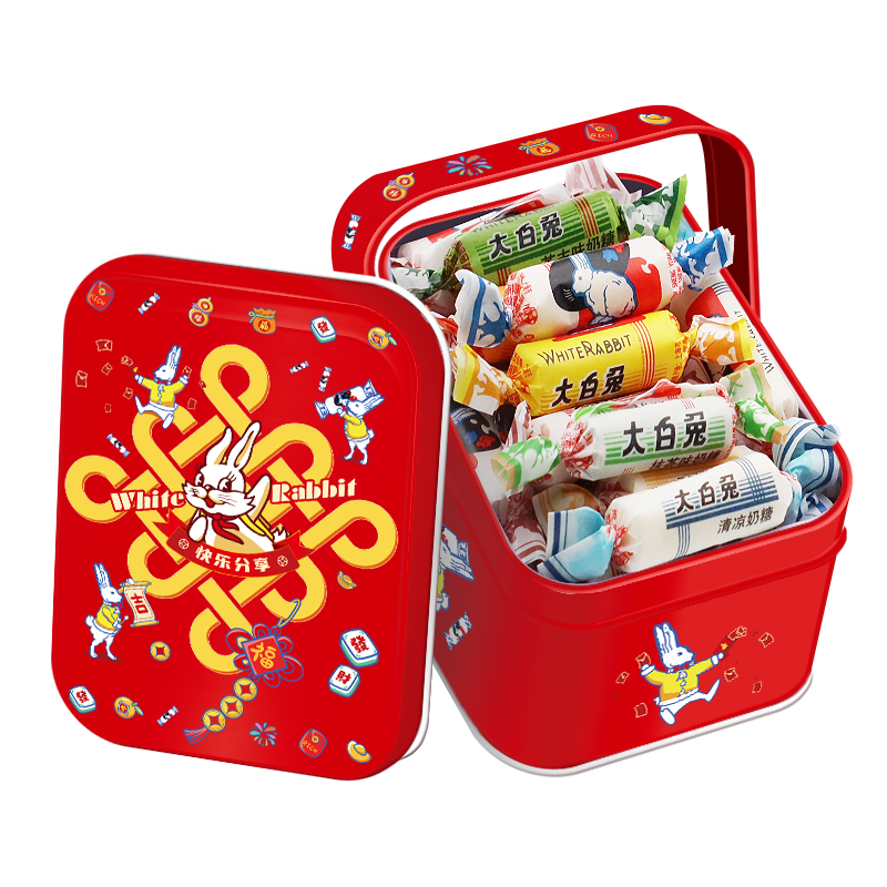 大白兔奶糖混合口味礼盒装