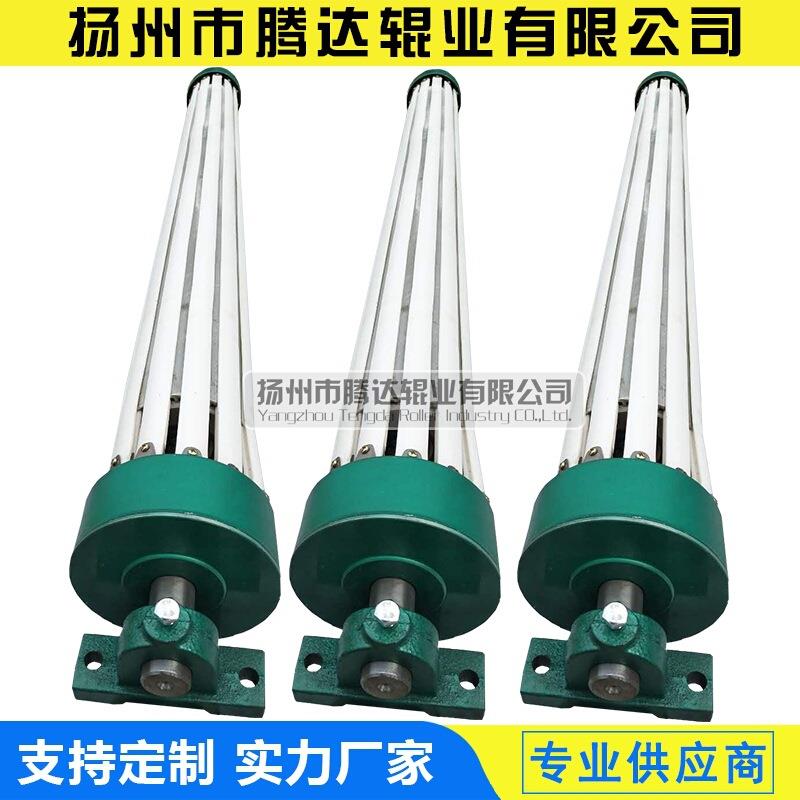 薄膜皮革无纺布除皱胶条展平辊用于舒展开幅扩幅用途表面硅胶条