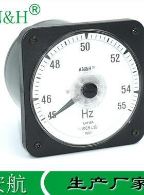 AH110A频率表45-55HZ100V50HZ380V55-65HZ2108A频率表船表