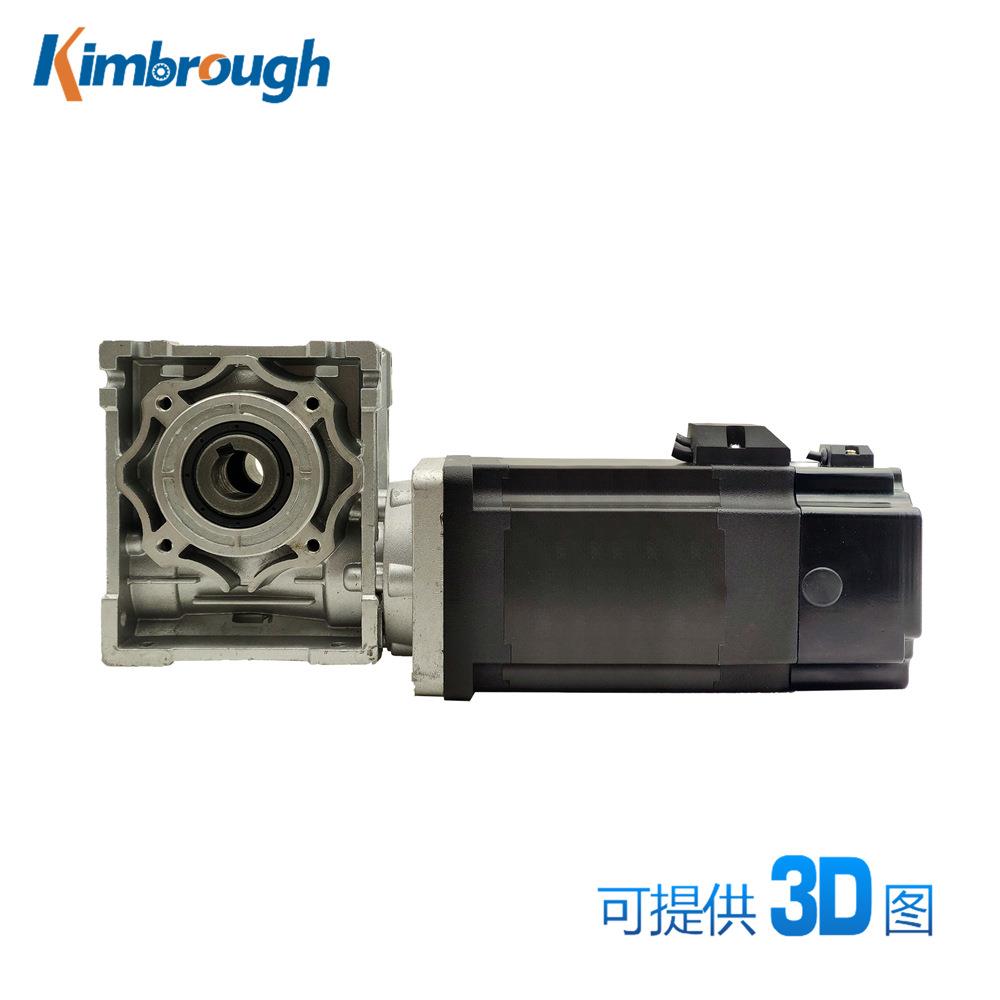 86蜗轮减速刹车无刷电机AC220V785W3000RPM减速比5-100
