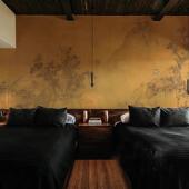 壁画定制中式 饰墙纸墙布 山水电视背景墙壁纸中古风客厅卧室床头装