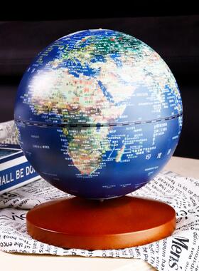 funglobe地球仪灯13cm高清台湾制造彷古款八音盒小号儿童发光小夜