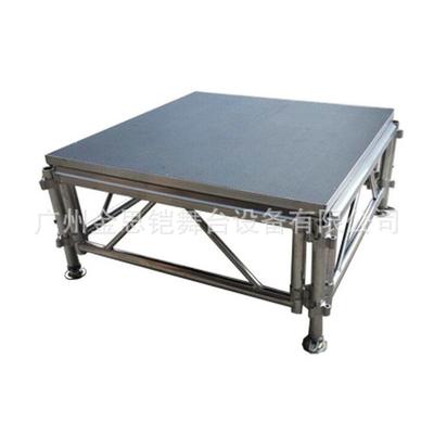 铝合金圆管广场舞台拼装会议舞台防滑板舞台customization厂家