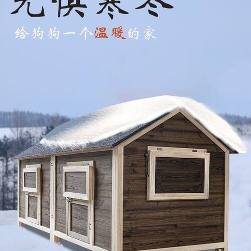 夏天狗屋室外通风防水防