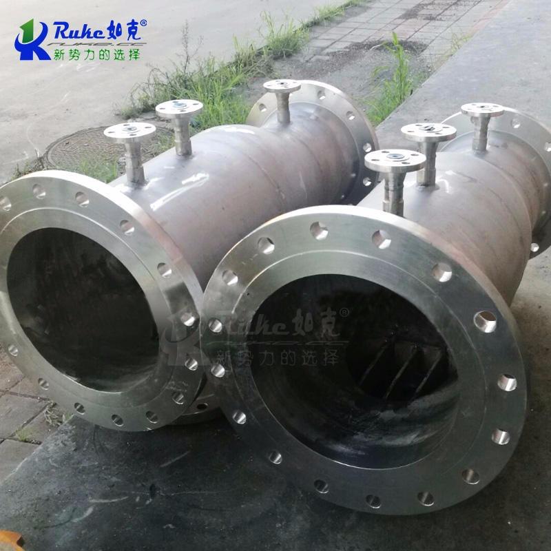 如克 管式混合器 含两个加药口GH-200 铸铁材质