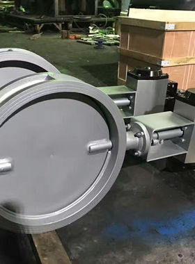 D371W-2.5P手动蜗轮对夹式通风蝶阀DN300不锈钢烟气通风蝶阀DN250