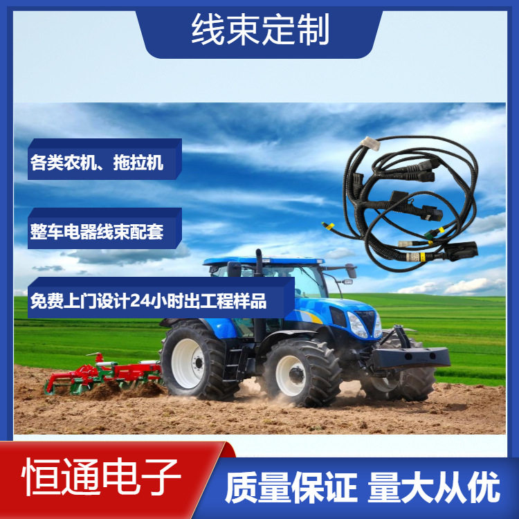 导线线束可设计配套整车电路系统厂家中央控制盒仪表阻燃线束