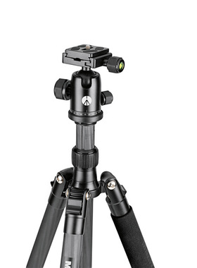 8曼富图可拆独脚架MKELEB5CF-BH Element反折便携碳纤维5节三脚架