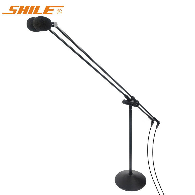 狮乐 SHILE 立式落地合唱麦克风话筒双杆单杆加长形鹅颈专业舞台,模玩/动漫/周边/娃圈三坑/桌游,文化/体育周边,淘宝优惠券,粉丝福利购,淘宝优惠卷