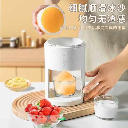 夏季手摇刨冰机家用小型手动碎冰机 摆摊破冰制冰沙绵绵冰雹冰机