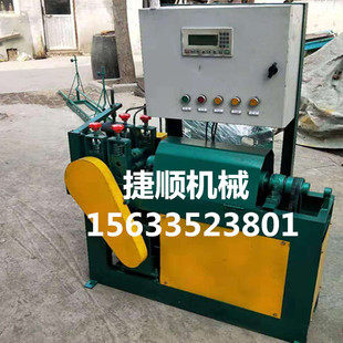 自动盘圆钢丝金属丝废旧钢丝调直切断机铁丝拉直机小型校直截断机