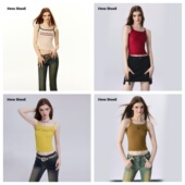 昕怡专享 Vone SheeE2026年新款 美式 蕾丝吊带甜酷辣妹上衣修身