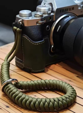 富士XT5手腕带绳富士XS20XT50xt30手绳挂绳配件佳能索尼A7C2