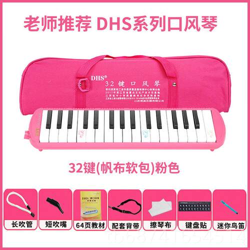 正品DHS风琴37键童32键小学生专用儿业演奏初口学者吹管乐专器口