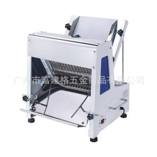 商用吐司面包切片机不锈钢切面包机方包分片机电动切片机器细齿刀