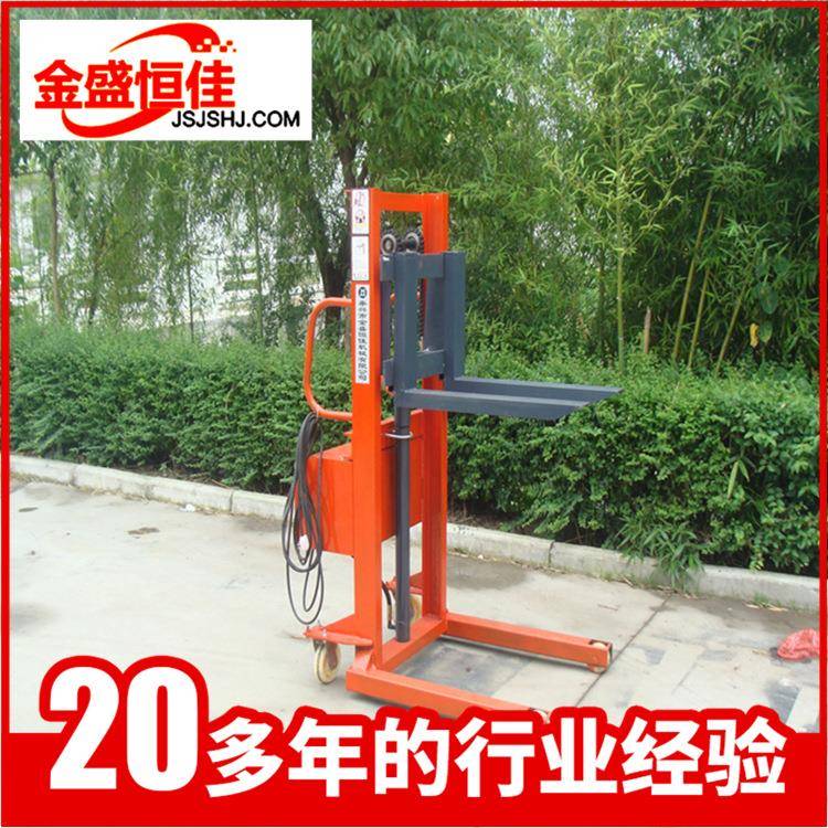 220伏插电式堆高车交流电堆高车半电动堆高车液压搬运托盘车