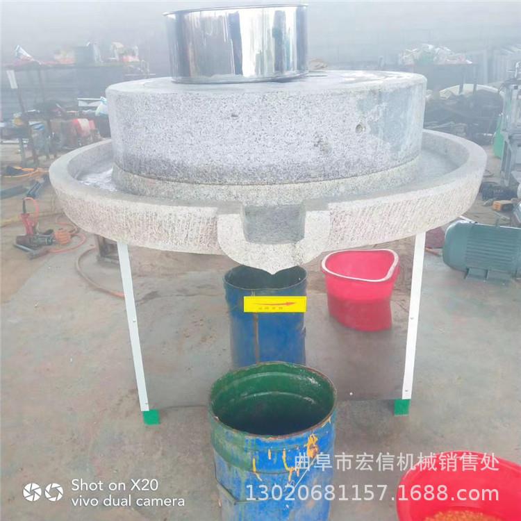 大豆豆浆石磨机 商用肠粉米浆电动石磨机 电动小麦磨粉机参数