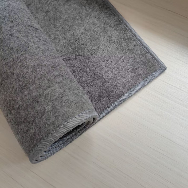 包边纯羊毛书画毡垫加厚5mm书法垫国画羊毛毡毛笔字垫布定做画毯