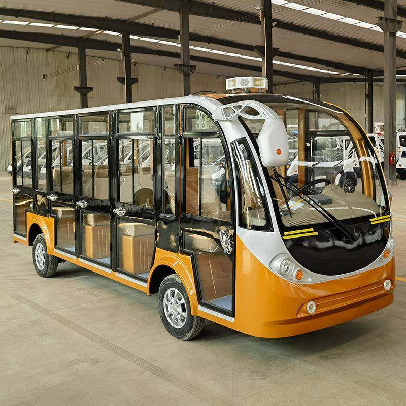 全封闭观光车酒店民宿售楼处看房接待接驳车景区旅游电动观光车