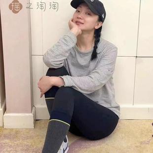 不勒腿 瑶之淘淘 中筒袜 撞色拼色精梳棉袜春夏秋女款 中长筒时尚