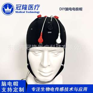 基于EEG的OPENBCI脑电帽 脑电波信号采集系统 脑机接口实验器材