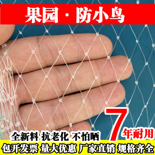 新型防鸟网真尼龙抗老化耐用七年